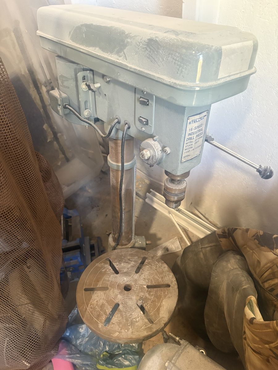 Stellar 16 speed drill press