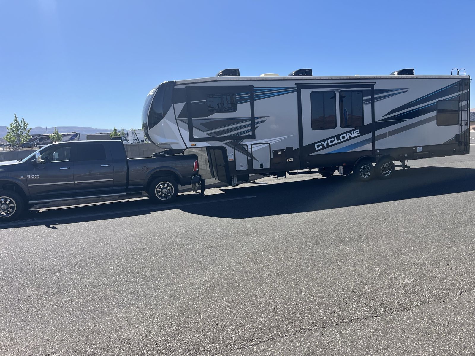 2022 Cyclone toy hauler