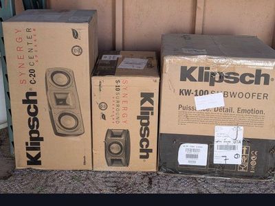 New Klipsch speakers