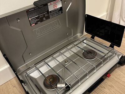 2 Burner Coleman Camping Stove-Instastart Ignition