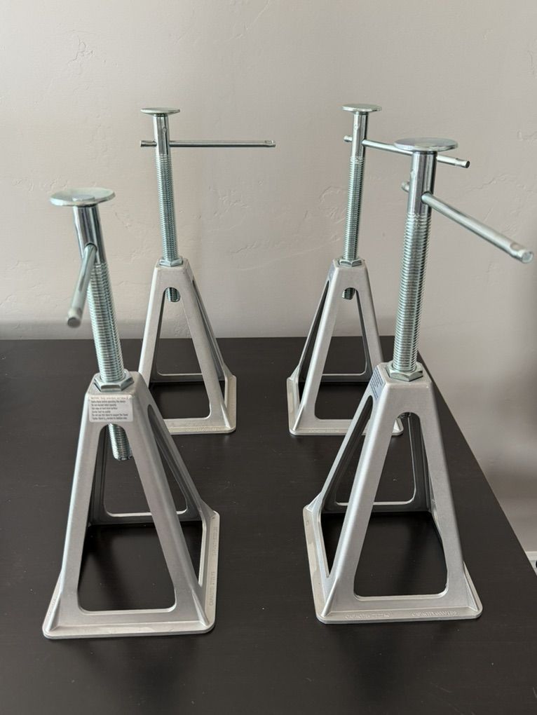Screw Jack Stands for RV -  4 Pack