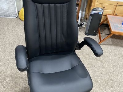 Executive Chair Computer Office Chair, High Back Ergonomic Desk Chair with Adjustable Flip-up Armrests