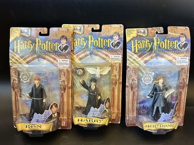 2001–2002 Harry Potter Action Figure Lot (21 items) - Factory sealed