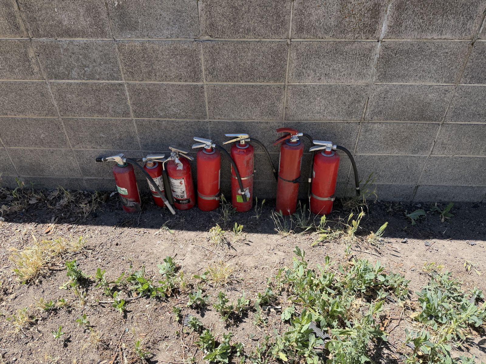 Fire extinguishers