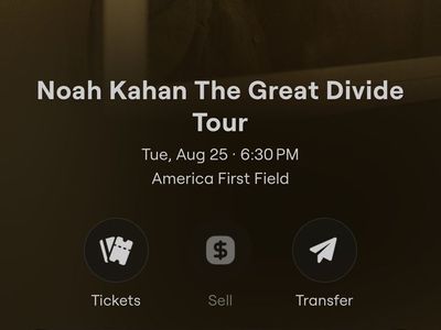 (3) Noah Kahan General Admission Tickets