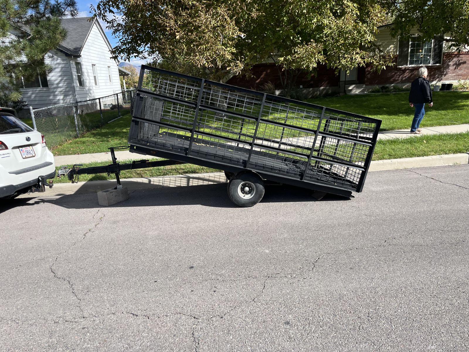 Utility Dump Trailer