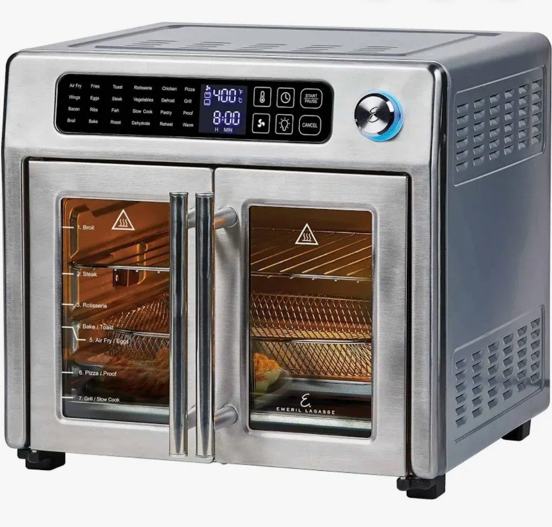 New Emeril Lagasse French Door Air Fryer 360