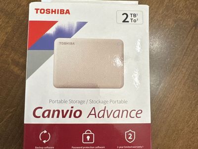 Toshiba Canvio Advance 2TB Portable External Hard Drive