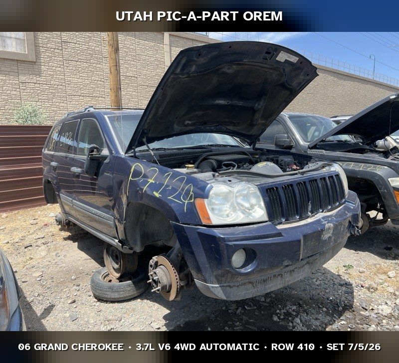 2006 Jeep Grand Cherokee WK Parts - UTPAP Orem