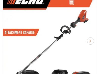Echo 56V Brushless Cordless Battery Attachment Capable 16 in. String Trimmer w/ Speed-Feed Head