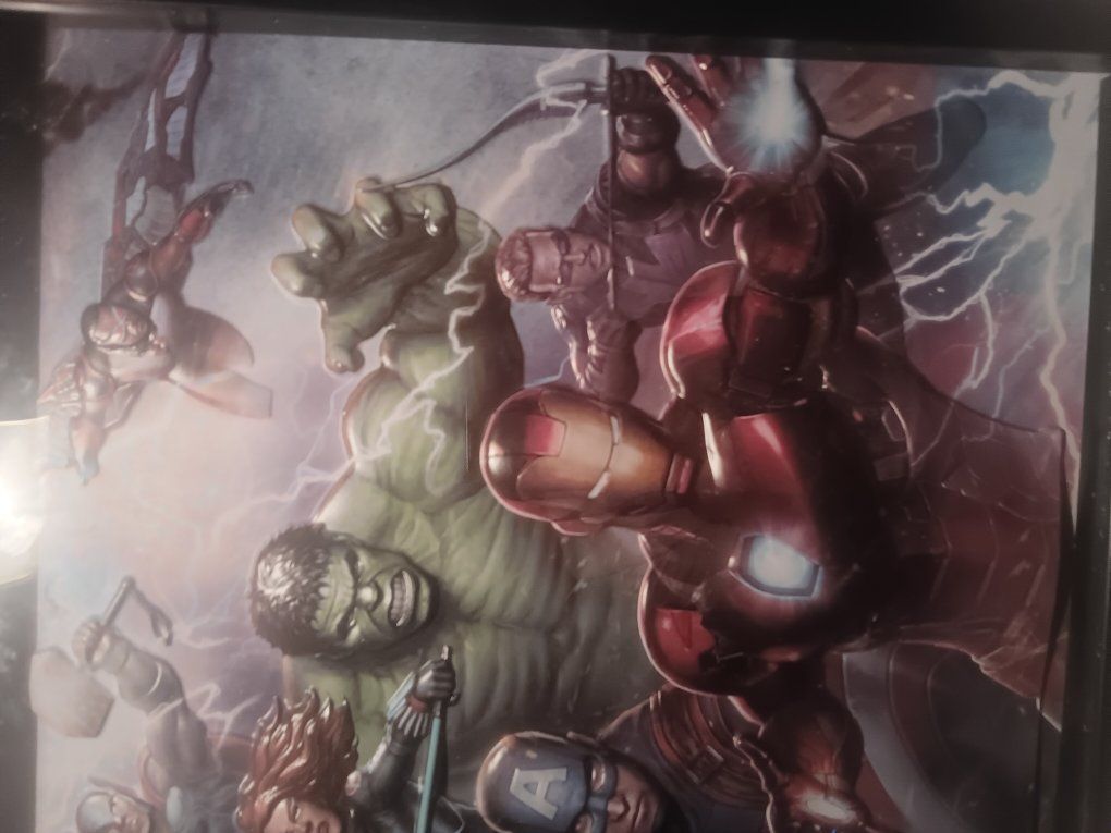 Marvel art work
