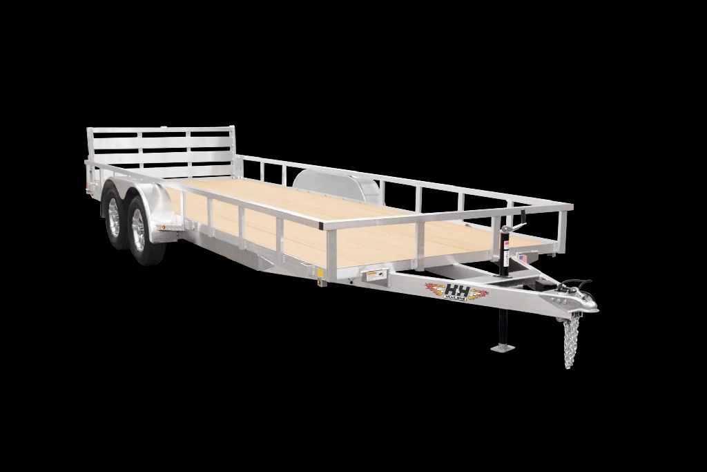 2026 H&H 7X16 7K Aluminum Utility Trailer