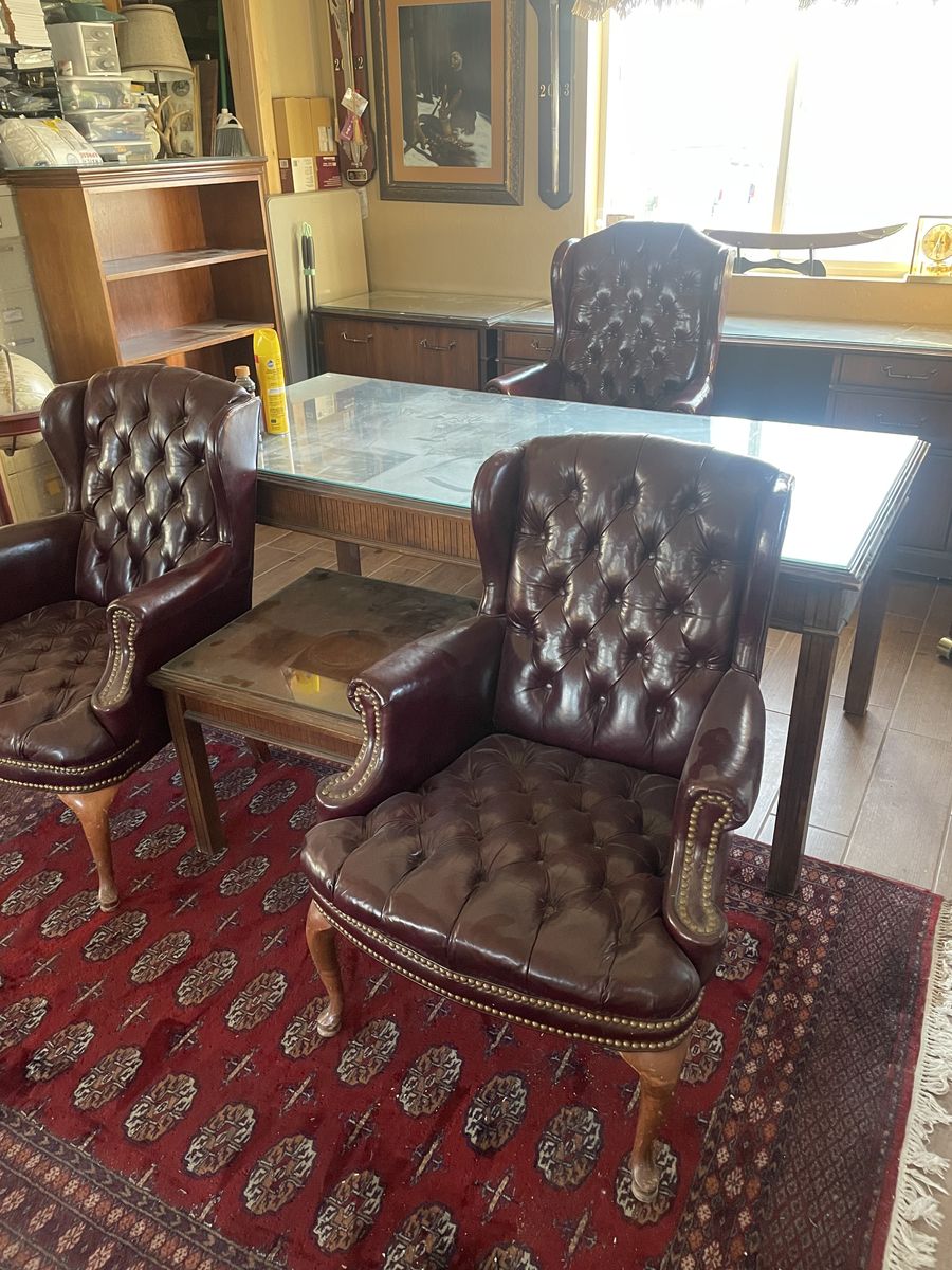 Executive office furniture.