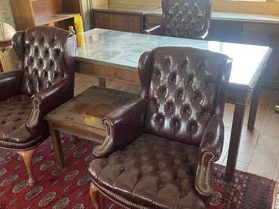 Executive office furniture.