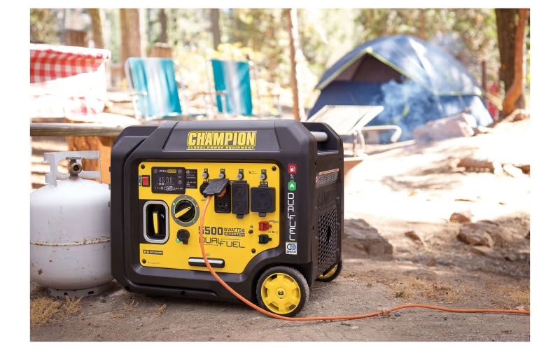 Champion 5500 watt generator inverter dual fuel electric start
