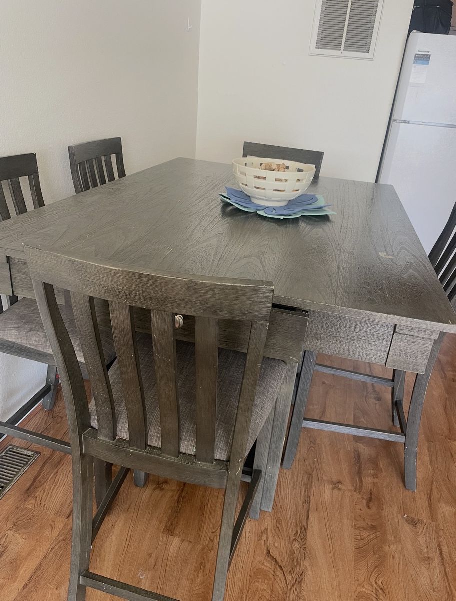 Grey Dinner table 