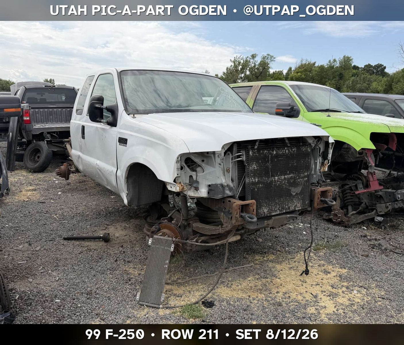 Just In! 1999 Ford F-250 Parts - UTPAP Ogden