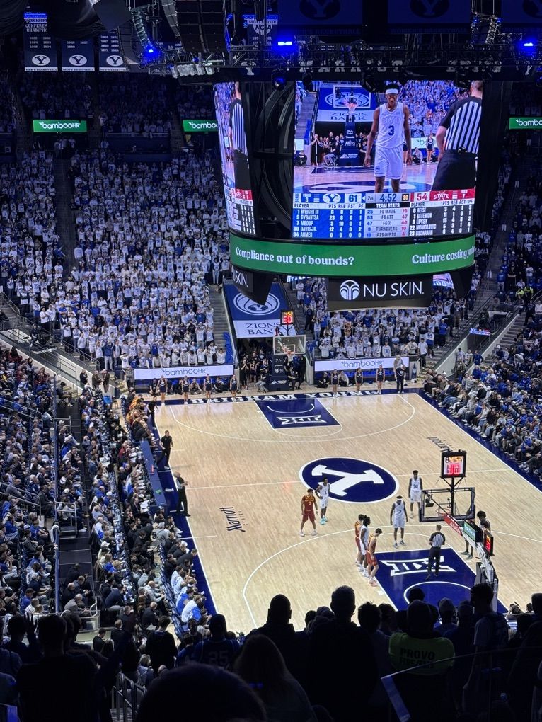 BYU vs Texas Tech Section 147 Row 10