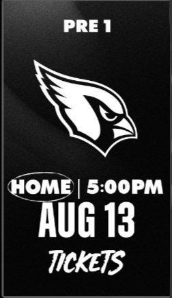 Las Vegas Raiders  vs Arizona Cardinals Preseason Game 1