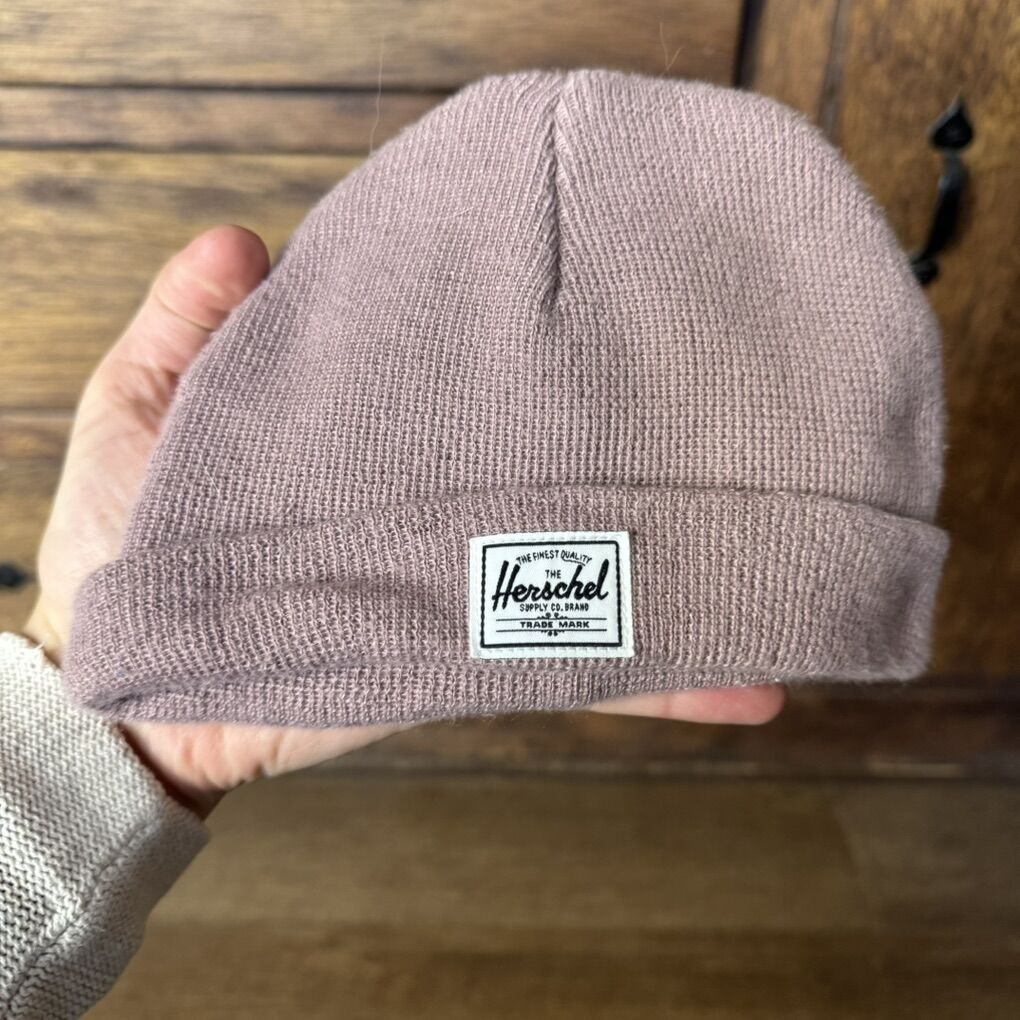 Herschel Elmer Beanie Ash Rose Pink Hat Beanie