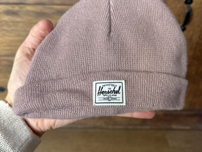 Herschel Elmer Beanie Ash Rose Pink Hat Beanie