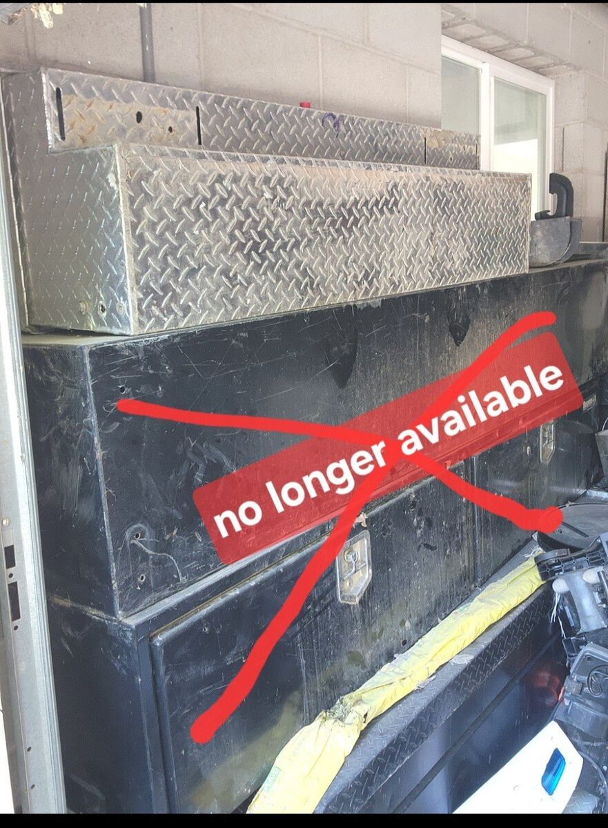 Truck bed tool boxes