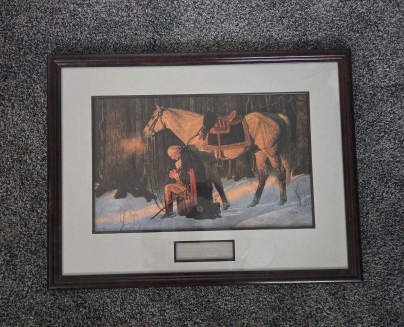 George Washington Prayer at Valley Forge