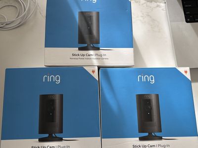 Ring stick up plug-in cameras