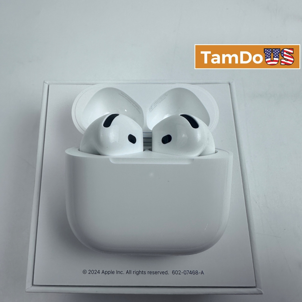 Apple AirPods 4 A3053 Wireless Earbuds with USB-C Charging Case
