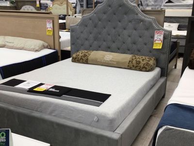Beautiful Velvet Tufted Bed with Mattress!!! $769