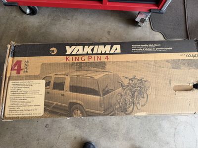 Yakima KingPin 4 Hitch Mount 4-Bike Carrier
