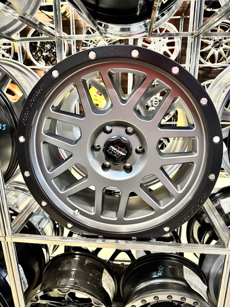 PRO-COMP WHEELS 20x9 dark gray. Brand new set of 4.