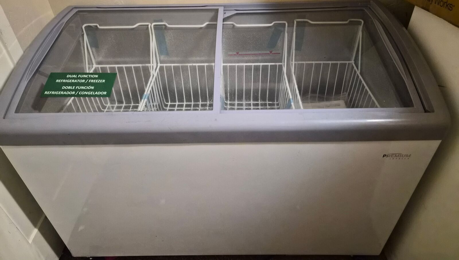 Premium Levella Dual Display Freezer