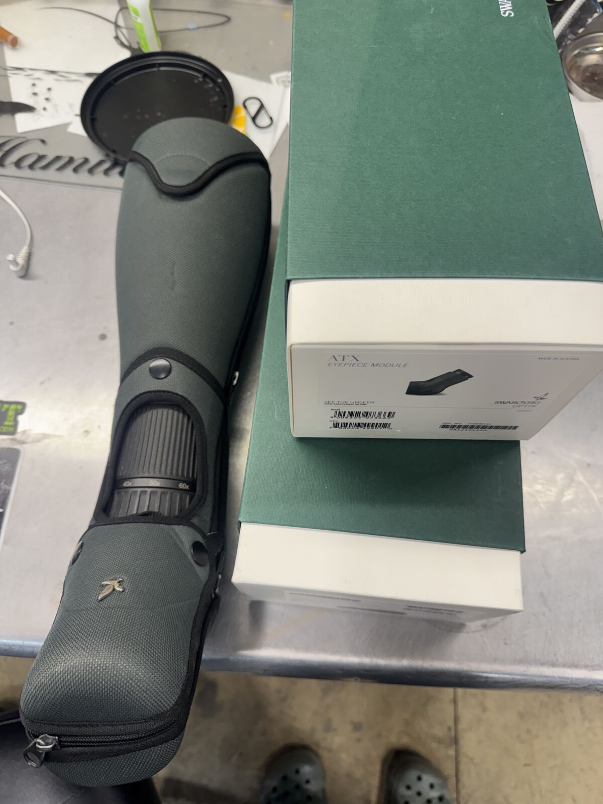 Swarovski ATX 95 w/ stay on cover