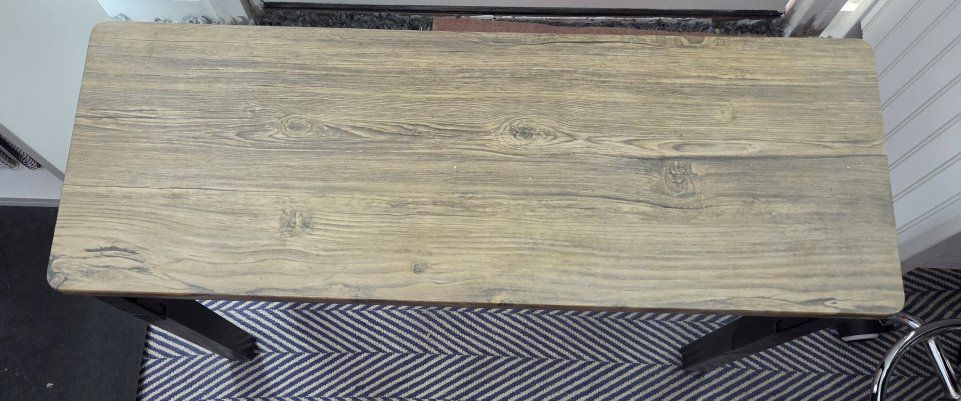 Sturdy wooden bench with black legs; we used it in the entry way & no longer need. DM when can pick up
FCFS