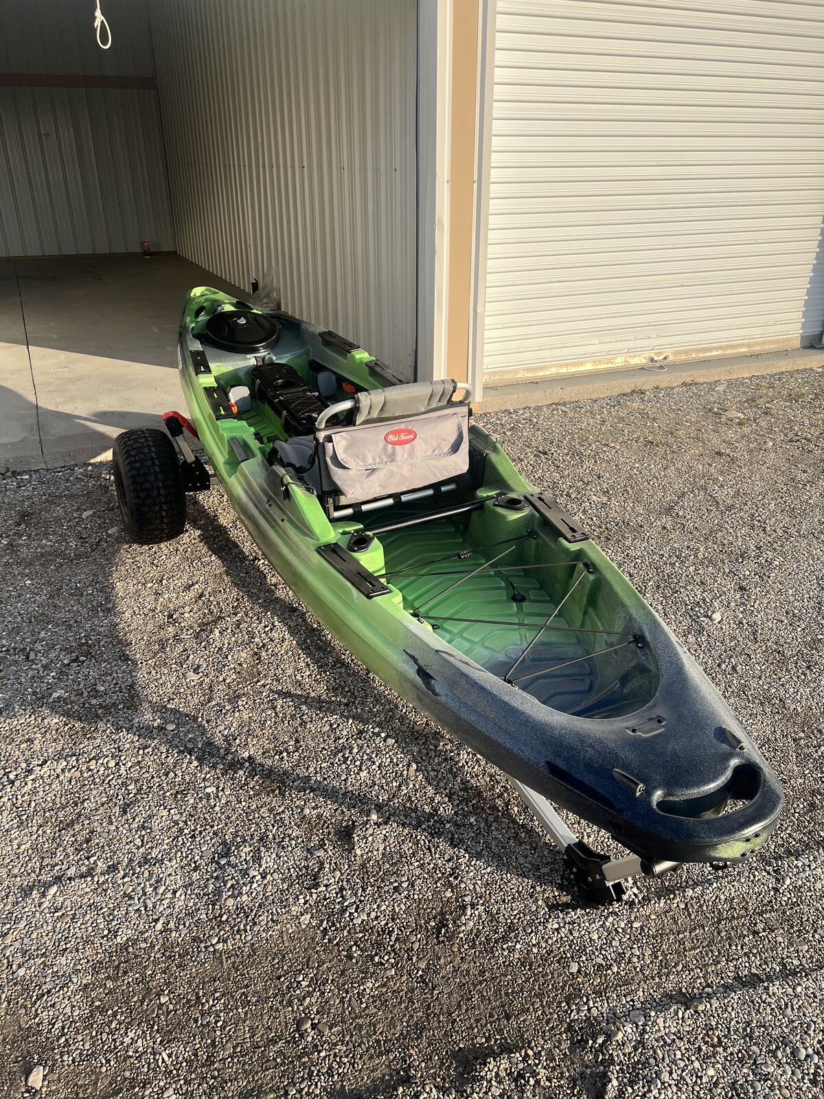 Old Town Predator 13 Kayak in Lime Camo