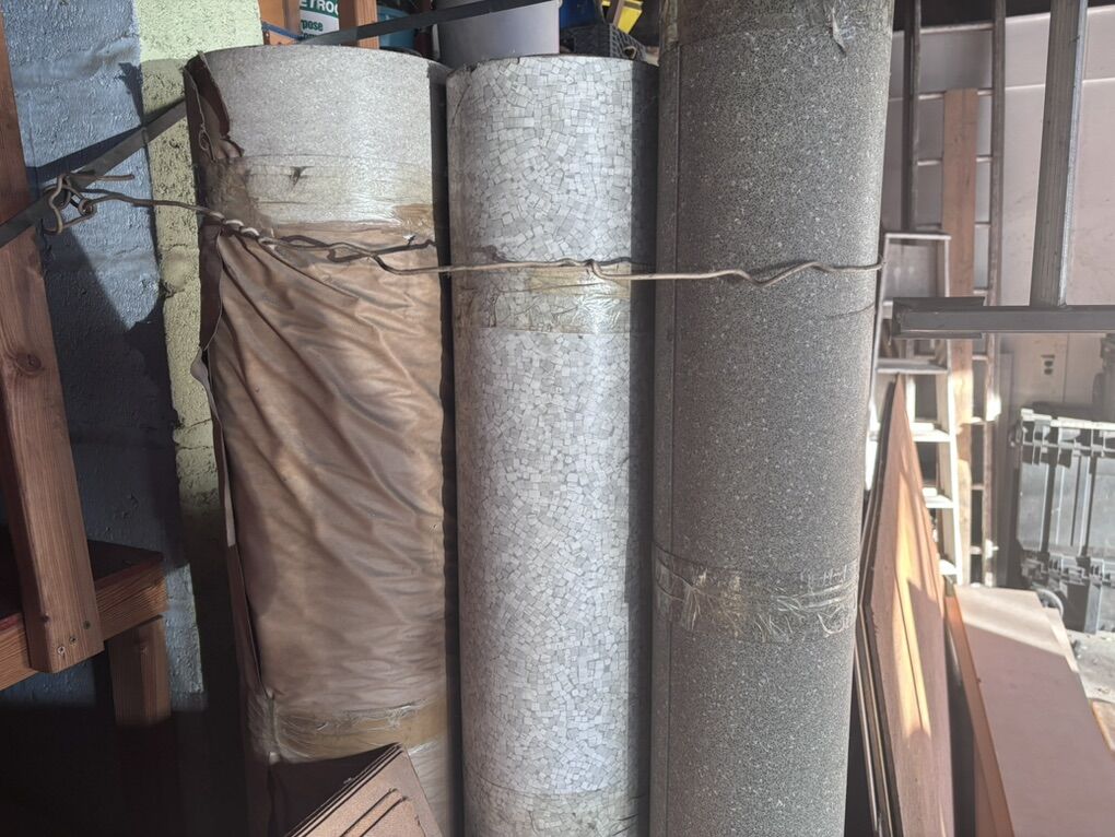 Rolls Of Linoleum