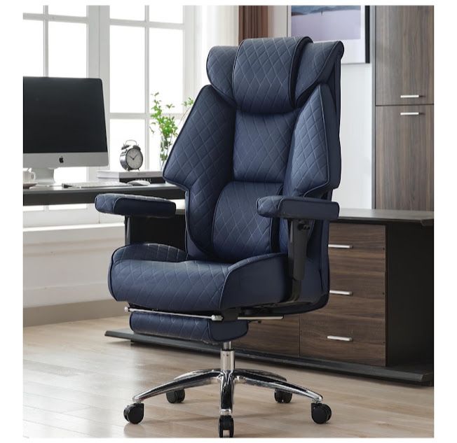 Office Chair with Footrest