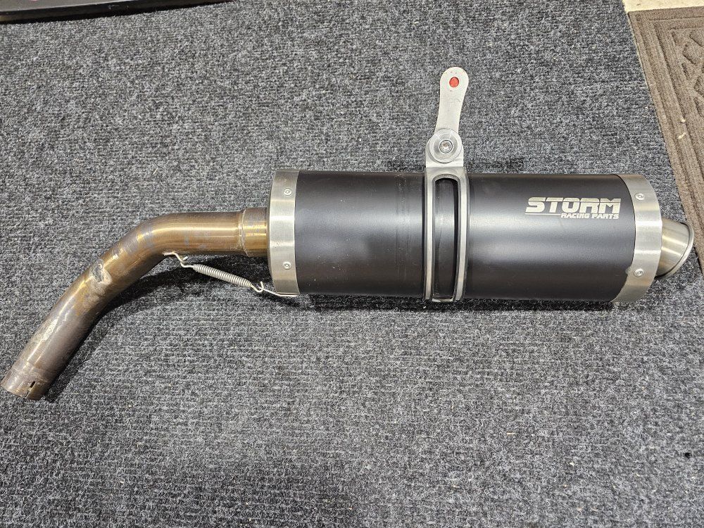 Yamaha super tenere storm racing exhaust