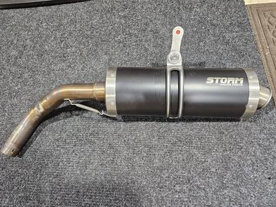 Yamaha super tenere storm racing exhaust
