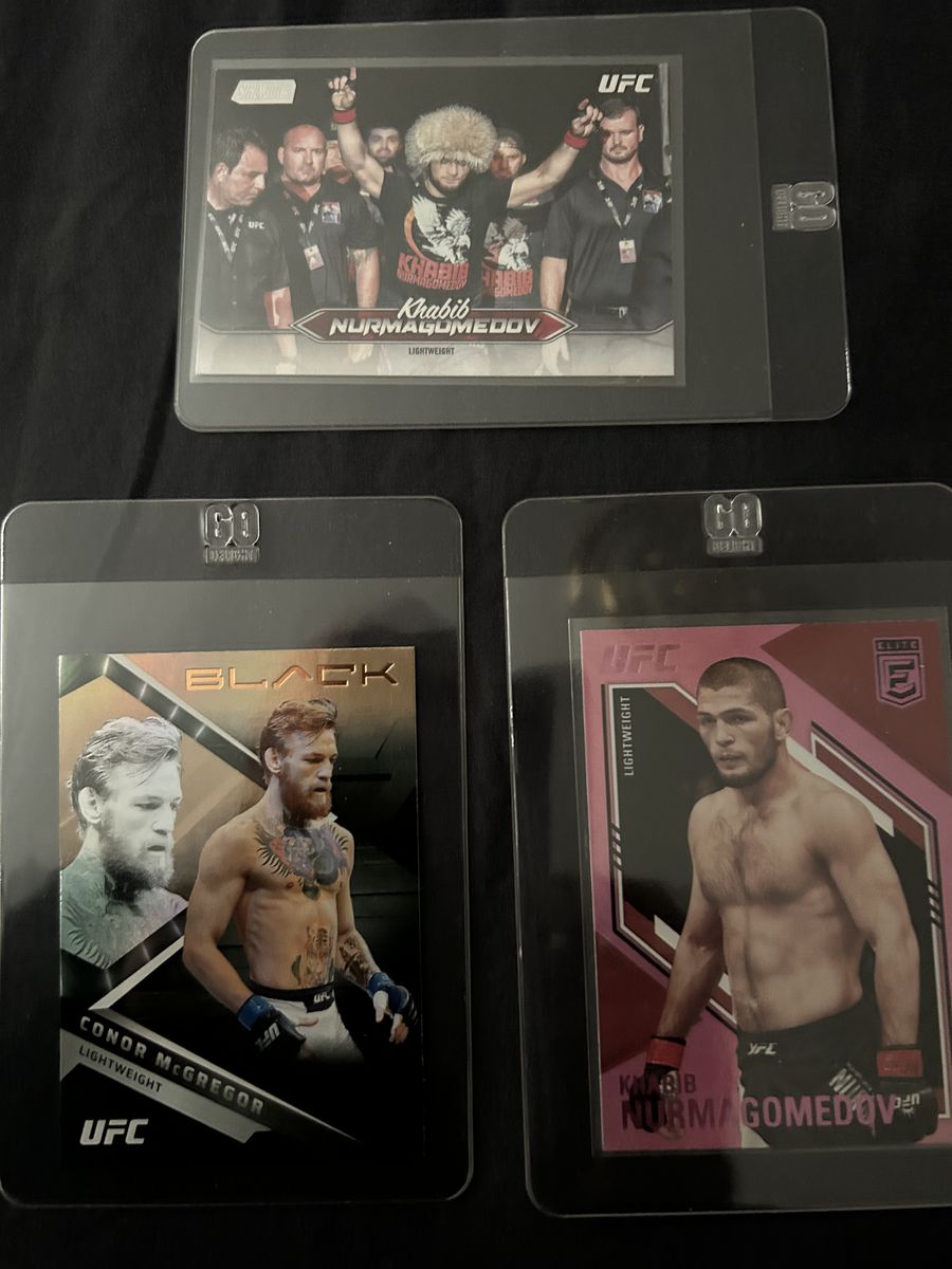 UFC sports cards