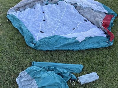 Eureka! Camping Tent with Poles and Rainfly Used 2-4 man tent