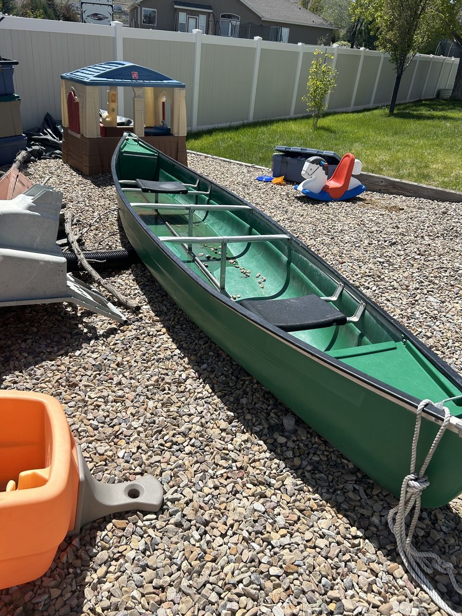 Coleman canoe