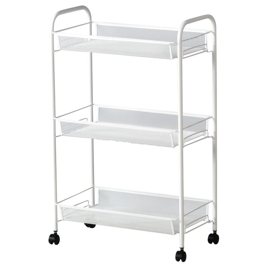 white IKEA Hornavan trolley