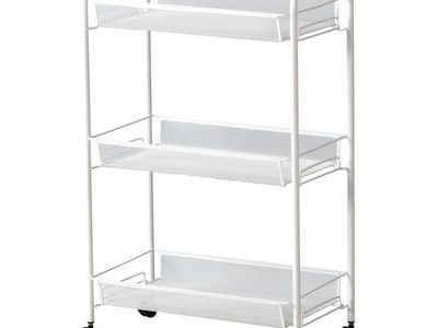 white IKEA Hornavan trolley