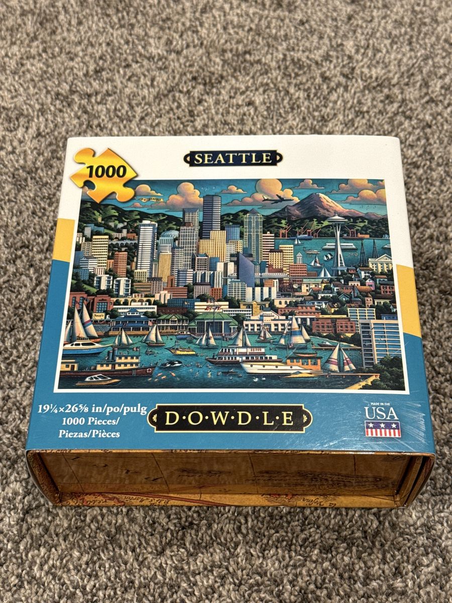 Seattle 1000 piece puzzle