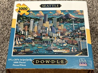 Seattle 1000 piece puzzle