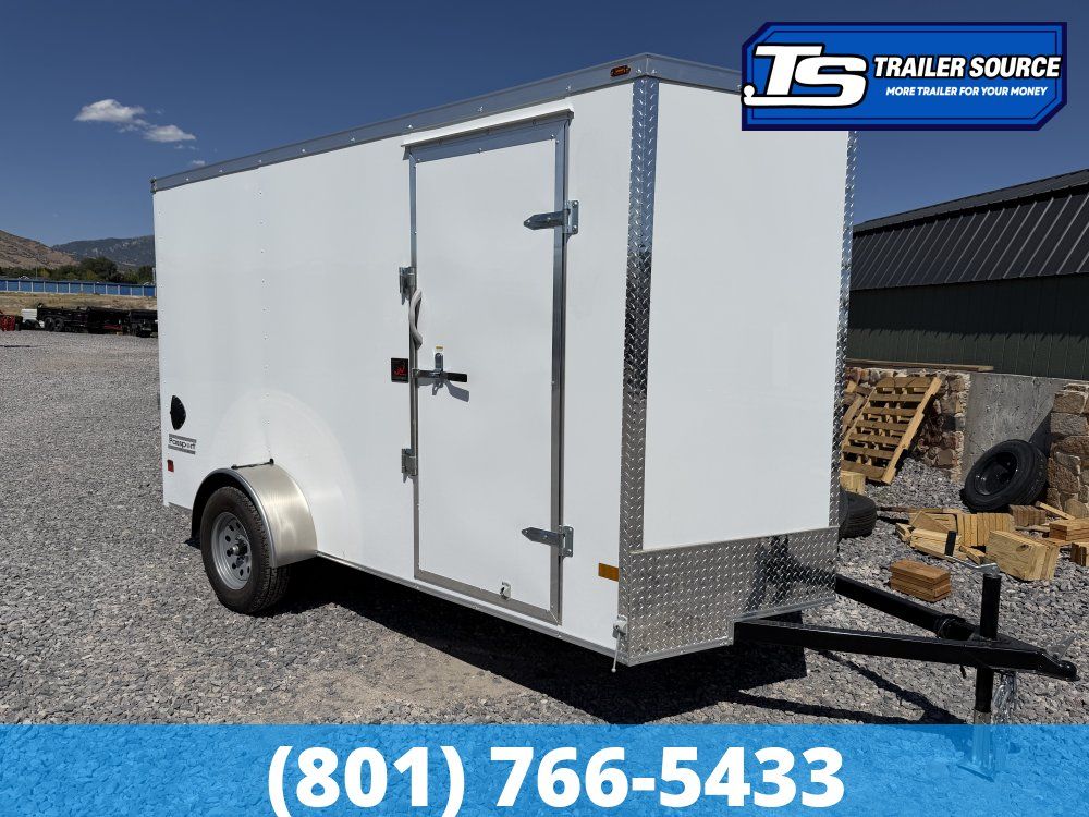 6x12 Haulmark Passport Enclosed Cargo Trailer - 6'6" Interior - 3.5K GVWR - .080 PolyCor