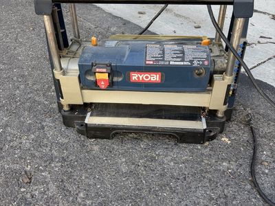 13” Ryobi thickness planer