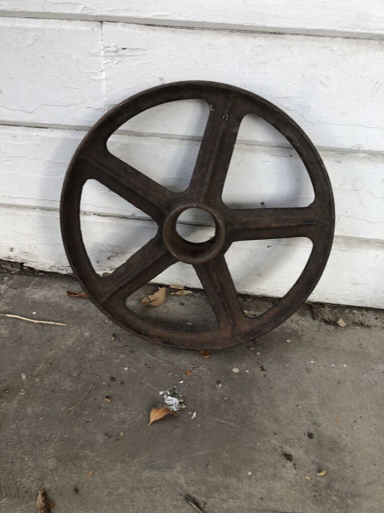 Vintage Antique Wheel